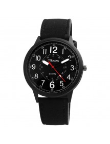 QBOS Men's Watch with Analog Quartz and Black Synthetic Leather 2900180-002 QBOSS 14,50 €