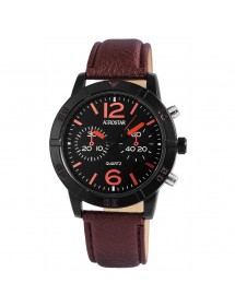 Aerostar-Uhr für Herren, Armband aus nachgeahmtem braunem Leder 211071200002 Aerostar 16,00 €