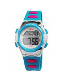 Qbos digital watch for children, blue and pink strap 4400001-003 QBOSS 14,00 €