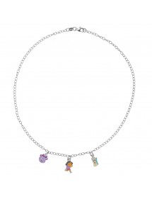 Collana pendente DORA L'EXPLORATRICE in argento rodiato e smalto 3170968 Dora l'exploratrice 24,00 €