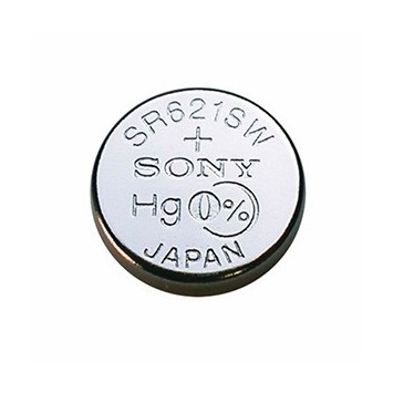 Piles bouton Murata 377 sans mercure (x10)