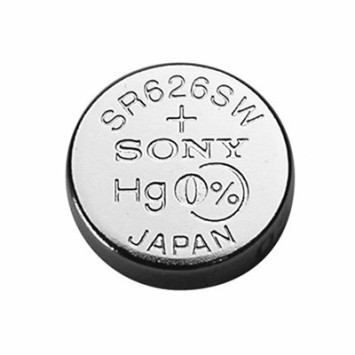 Pilas de boton Sony bateria original Oxido de Plata SR626SW