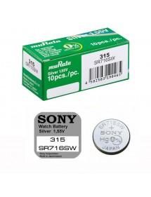 Box of 10 Sony Murata SR716SW 315 button cells mercury free 4931510-10 Sony 25,50 €