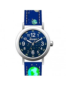 Kinderuhr "Planets" Metallgehäuse und dunkelblaues Kunststoffarmband 753970 DOMI 39,90 €