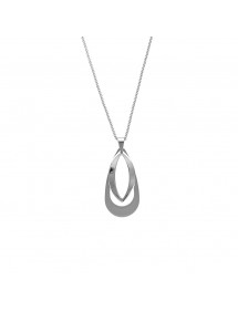 Collier One Man Show forme ovale double en acier 31710403 One Man Show 26,00 €