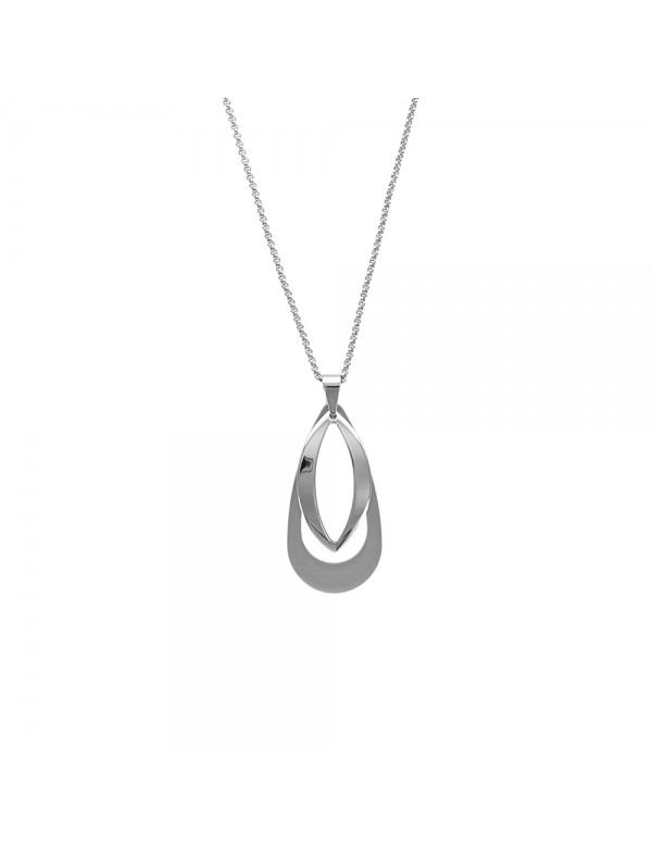 Collier forme ovale double en acier