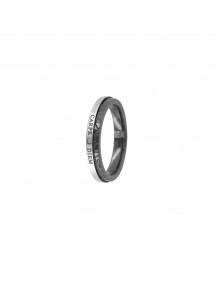 Carpe Diem mixed steel ring - Diameter 66 311474N66 One Man Show 19,90 €