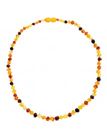 Necklace made of small multicolored amber stones 31710466 Nature d'Ambre 59,90 €