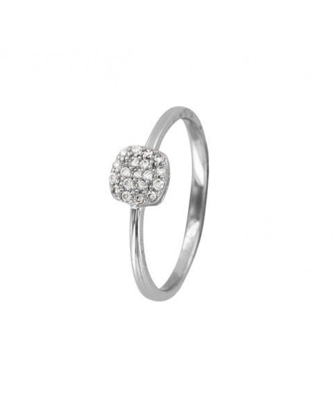 Anillo original en plata rodiada 925/1000 y óxidos de circonio 311298 Laval 1878 16,00 €