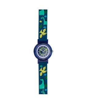 Children's watch "Dinosaurs" blue case and plastic bracelet, mvt PC21 753992 DOMI 36,00 €