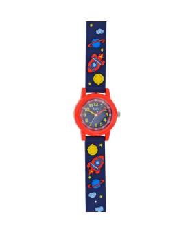 Children's watch "Space" black/blue plastic case and strap, mvt PC21 753989 DOMI 36,00 €