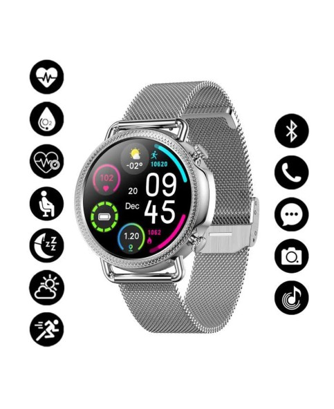 Unisex connected watches BNA30109-005 - Silver