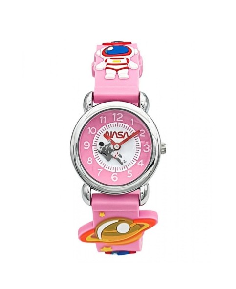 Children's Watch NASA SPACE BNA20139-003 - Pink Silicone Strap