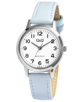 Q&Q Women's Watch - Q925J364Y Light Blue Leatherette Strap Q925J364Y Q&Q 36,00 €