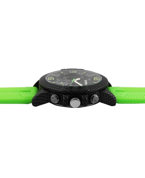 Montre RA20312-005 Raptor pour homme, analogique et numérique, avec bracelet en caoutchouc vert