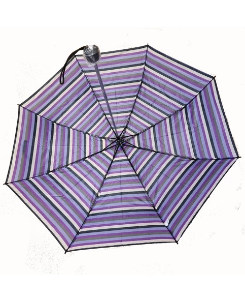 VIPLUIE Manueller Taschenschirm - Solide und kompakt für die Reise - Violett Mehrfarbig VP5123-3 Vipluie 16,90 €