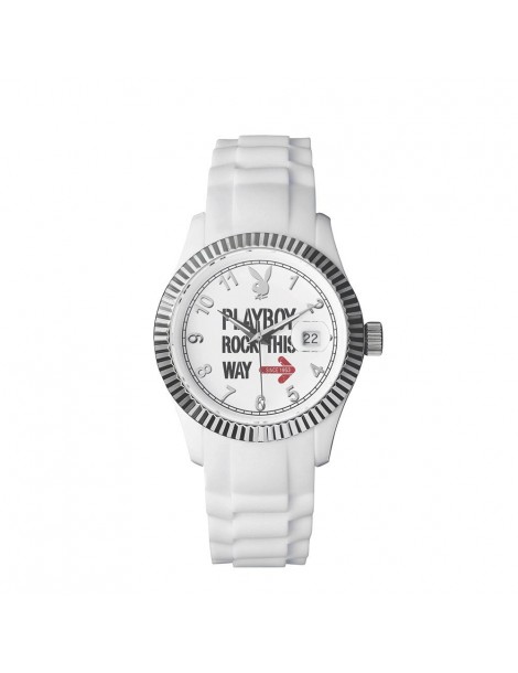 Reloj PLAYBOY 38WW ROCA - Blanco