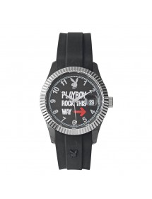 Montre femme PLAYBOY ROCK 38BB - Noire ROCK38BB Playboy 36,00 €