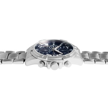 Montre Raptor RA20271-001 "Louk" pour homme avec bracelet en acier inoxydable, cadran bleu foncé