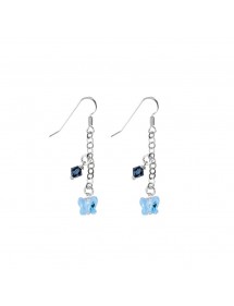 Boucles d'oreilles avec papillon en cristal de Swarovski marine 3130226 Swarovski 29,90 €