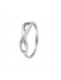 Bague en acier symbole infini 311494 One Man Show 32,00 €