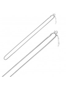 Venetian mesh steel necklace 45 cm 3170930 One Man Show 36,00 €