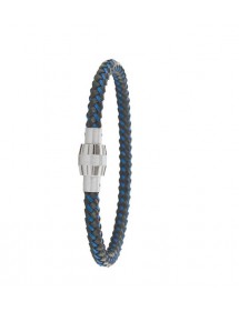 Bracelet steel and leather One Man Show 31812305 One Man Show 29,90 €