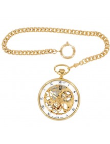 Laval 1878 clock and mechanical skeleton watch, golden yellow 755244 Laval 1878 310,00 €