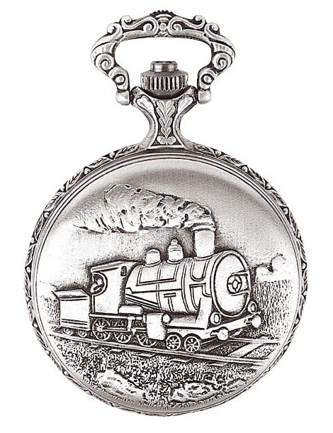 LAVAL pocket watch, palladium with locomotive cover 755168 Laval 1878 119,00 €