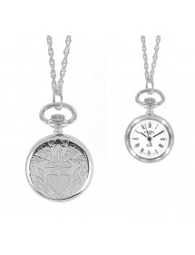 Pendant watch with Roman numerals and heart pattern 750340 Laval 1878 99,90 €