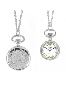 Watch silver pendant Women 2 needles and heart pattern 755023 Laval 1878 99,90 €