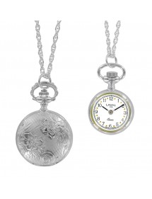 Montre pendentif deux aiguilles et motif en forme de fleurs 755024 Laval 1878 109,00 €