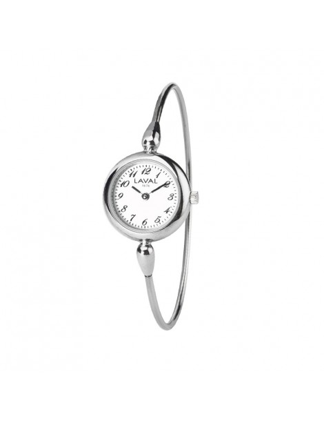 Women's round-arm watch with round silver dial 754633 Laval 1878 139,00 €