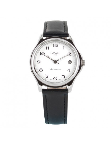 Montre automatique LAVAL avec bracelet synthétique noir 755225 Laval 1878 154,00 €