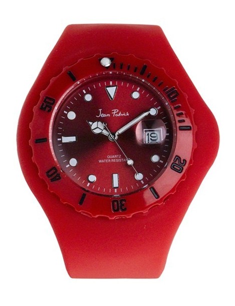 Montre homme Jean Patrick bracelet silicone rouge 770207R Jean Patrick 12,00 €