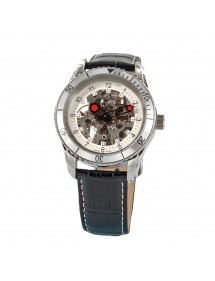 Montre automatique LAVAL boîtier acier et bracelet en cuir de buffle 755228 Laval 1878 199,00 €