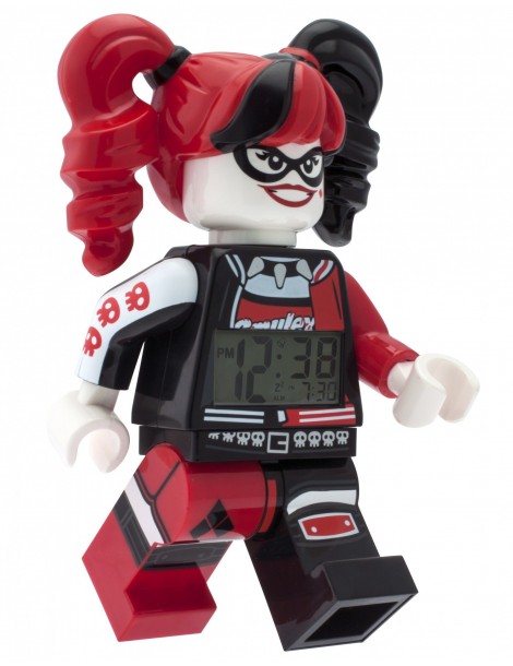 LEGO Batman Film Harley Quinn Minifigure Uhr