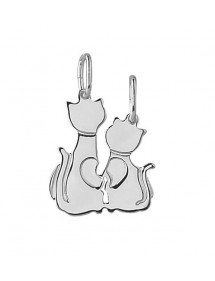 Pendentif de chats séparable en argent 925/1000 316561 Laval 1878 26,90 €