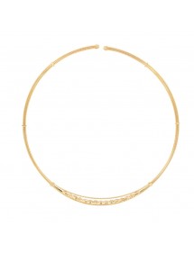 Rigid collar 3 Gold Plated son - 42cm 327169 Laval 1878 44,00 €