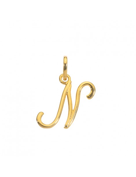 Gold plated pendant letter N 320099 Laval 1878 14,90 €