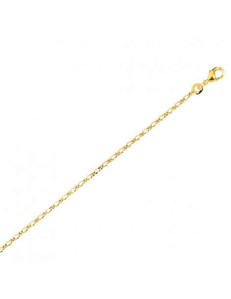 Necklace chain figaro Gold Plated 50 cm diam 45 327254 Laval 1878 32,90 €