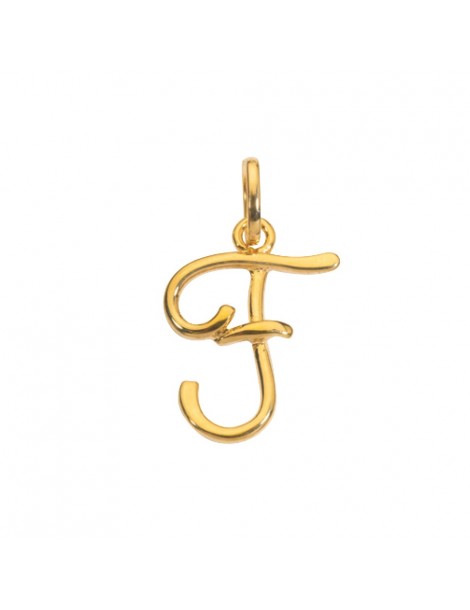 Gold plated pendant letter F 320091 Laval 1878 14,90 €