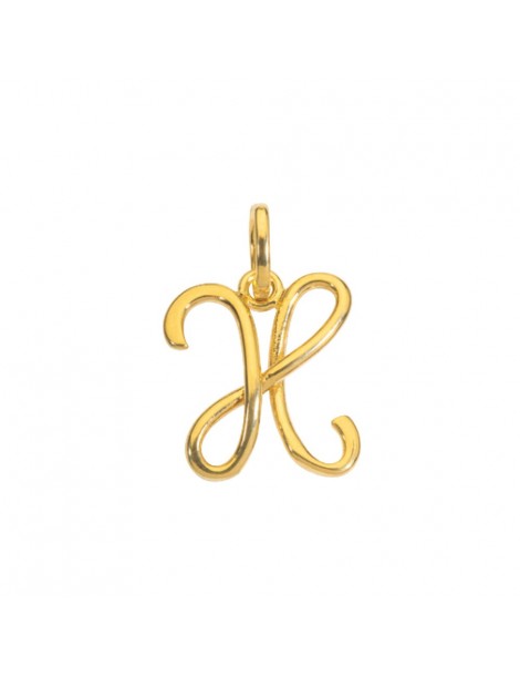 Gold plated pendant letter X 320109 Laval 1878 14,90 €