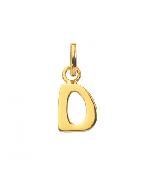 Gold plated pendant capital letter D 320115 Laval 1878 14,50 €