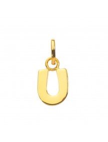 Pendentif en plaqué Or lettre capitale U 320132 Laval 1878 14,50 €