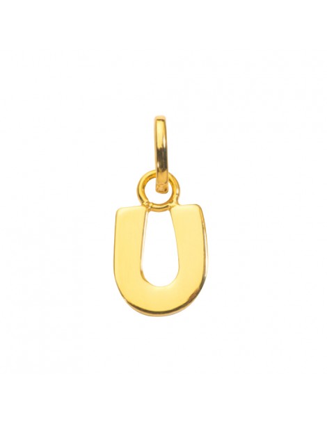 Gold plated pendant capital letter U 320132 Laval 1878 14,50 €