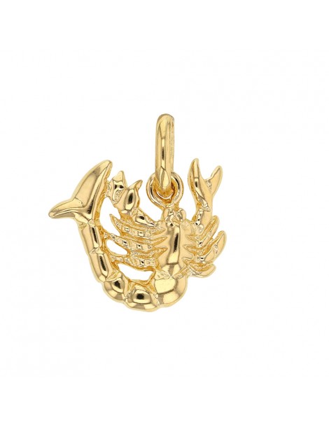 Pendentif signe du Zodiaque en plaqué or - Scorpion 3260207 Laval 1878 22,00 €