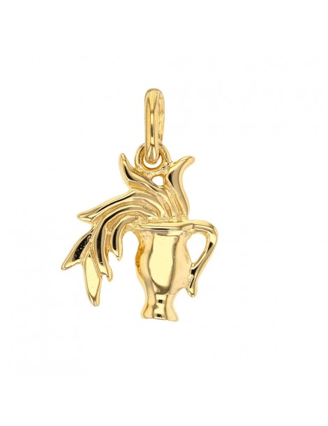 Gold Plated Zodiac Sign Pendant - Aquarius 3260210 Laval 1878 22,00 €