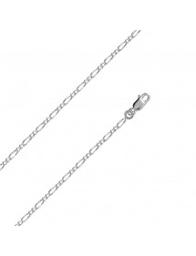 Neck chain silver double figaro mesh, diameter 0.60 mm - 50 cm 317185 Laval 1878 29,90 €