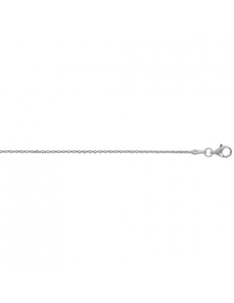 Collar de plata forjado en rodio plateado - 40 cm 31610246RH Laval 1878 13,50 €